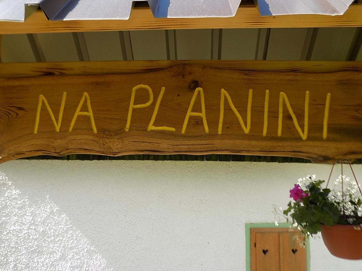 Holiday Home Na Planini Tolmin Exteriér fotografie